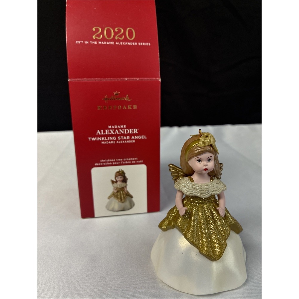 Hallmark Keepsake Madame Alexander Twinkling Star Angel Ornament 2020 QXR9101